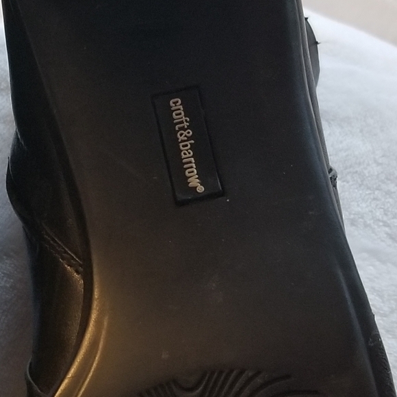 Leather | Croft & Barrow | Ankle Boots | Booties | Black | 8 1/2 - Picture 10 of 11